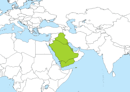 AST Time Zone Geo Map